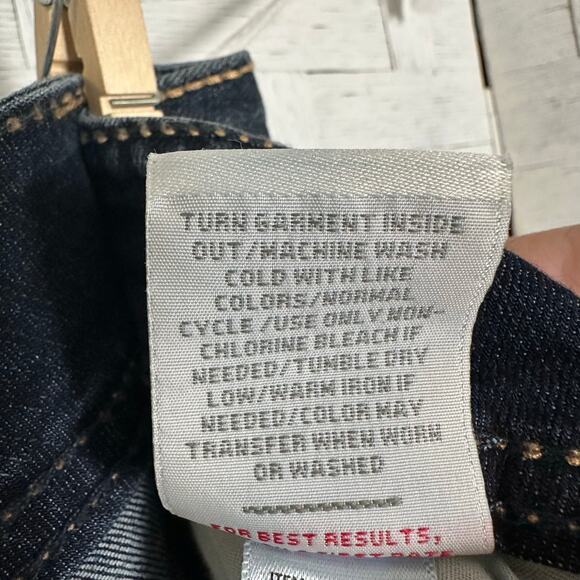 Torrid women’s jeans, medium wash, light distressing luxes slim boot plus size - Picture 7 of 14